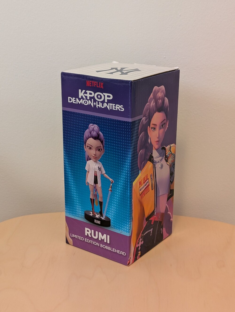 KPop Demon Hunters - Yankees Rumi Bobblehead